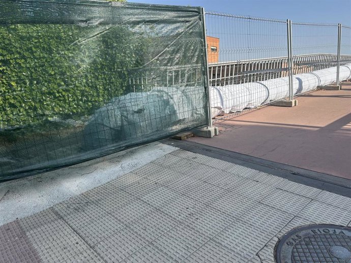 Conducción elevada provisional en Divino Maestro