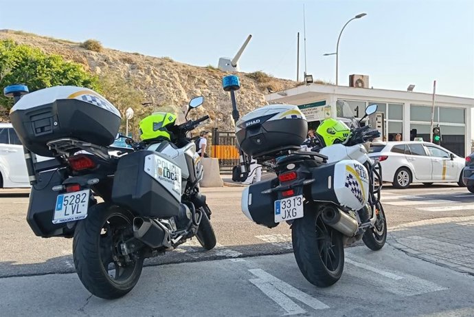 Vehículos de la Policía Local de Palma