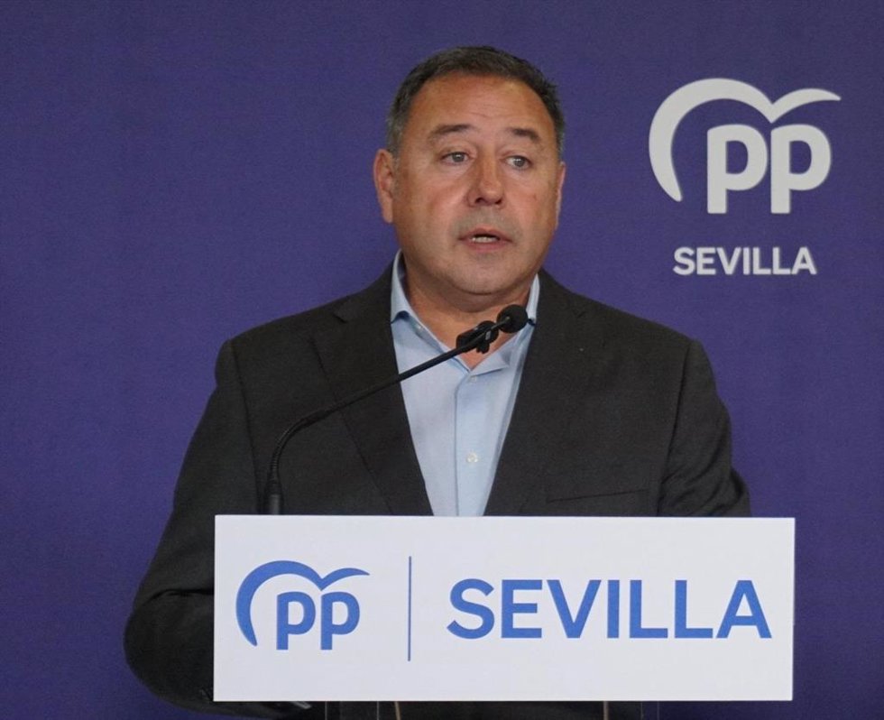 El presidente del PP de Sevilla, Ricardo Sánchez.
