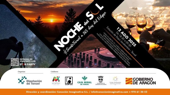 Cartel de la 'Noche del Sol'.