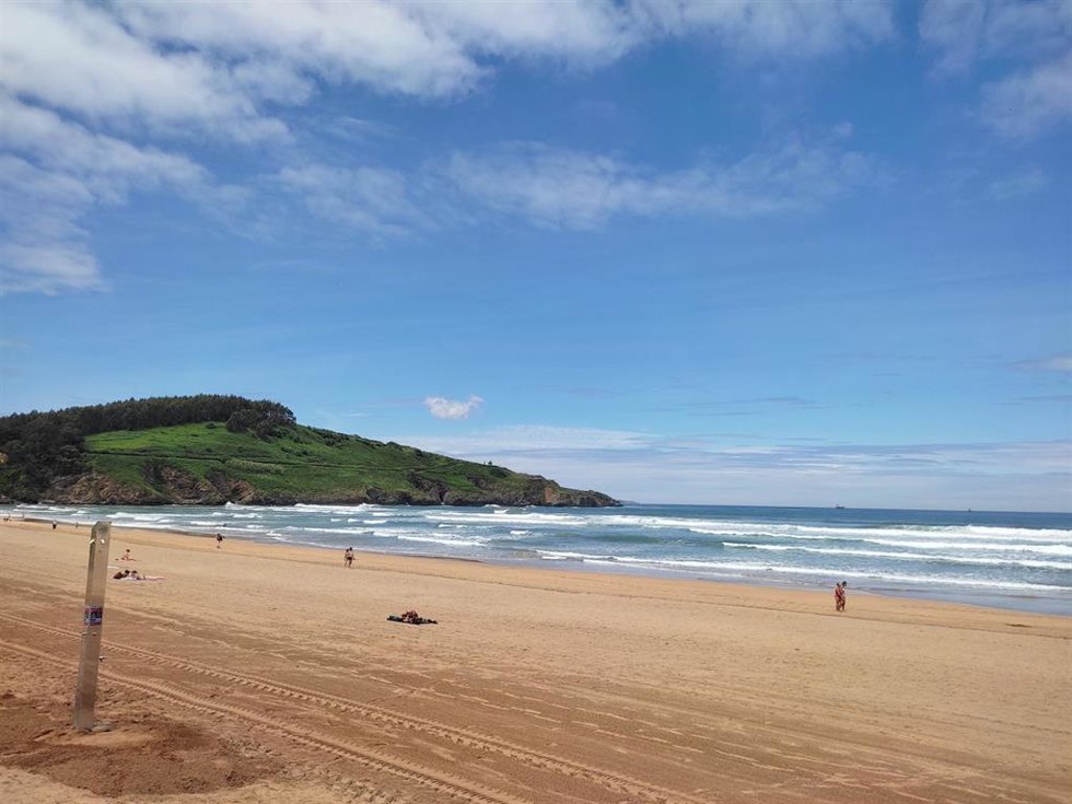 Archivo - Playa de Zierbena (Bizkaia). 