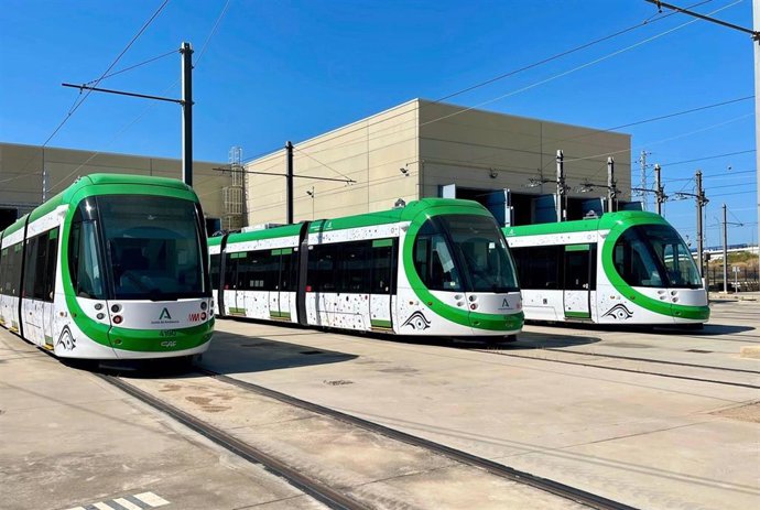 Metro de Málaga recibe la tercera y última unidad que aumenta su flota a 21 trenes