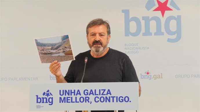 El viceportavoz del BNG en el Parlamento, Luís Bará