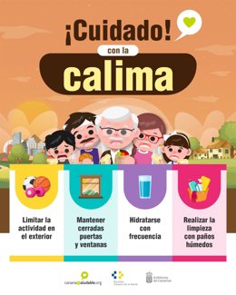 Recomendaciones ante la calima