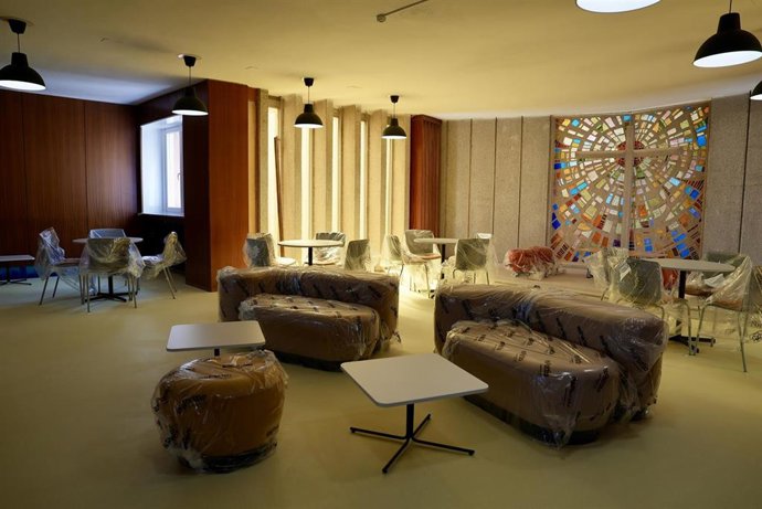 Interior de la residencia juvenil Doctor Villacián.