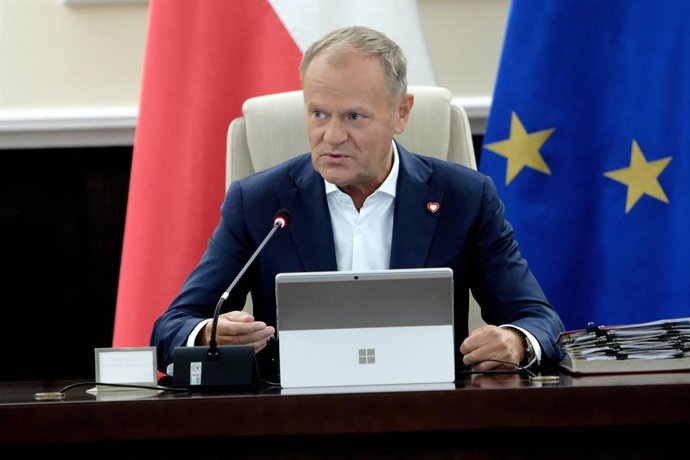 July 25, 2025, Warsaw, Warsaw, Poland: Warszawa KPRM 25.07.2025 Pierwsze Posiedzenie Rady Ministrow po rekonstrukcji..25/07/2025 WARSAW..MEETING OF THE COUNCIL OF MINISTERS - POLISH GOVERNMENT. GOVERNMENT - FIRST MEETING AFTER RECONSTRUCTION ..N Z Donald 