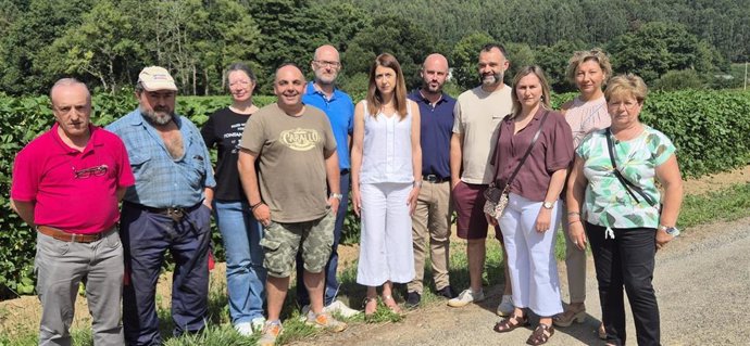 La conselleira do Medio Rural, María José Gómez