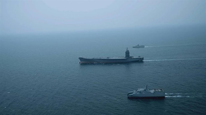 Archivo - Imagen de archivo de buques iraníes