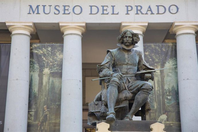 Archivo - Fachada del Museo del Prado, a 12 de abril de 2024, en Madrid (España).
