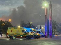 Herido un varón con quemaduras y otro con dolor torácico en el incendio de nivel registrado en Tres Cantos