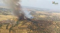 La Junta de Extremadura activa la situación operativa 1 del Plan Infocaex por el incendio de Navalmoralejo (Toledo)
