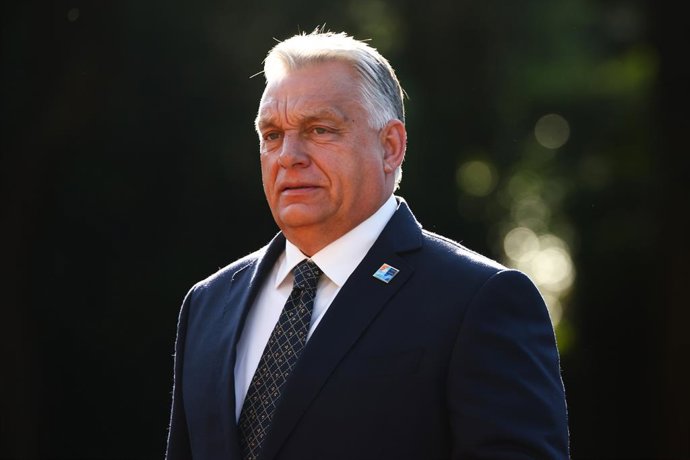 Archivo - 24 June 2025, Netherlands, The Hague: Hungary's Prime Minister Viktor Orban arrives at the social dinner hosted by King Willem-Alexander and Queen Maxima of The Netherlands at the Royal Palace 'Huis ten Bosch' during The North Atlantic Treaty Or
