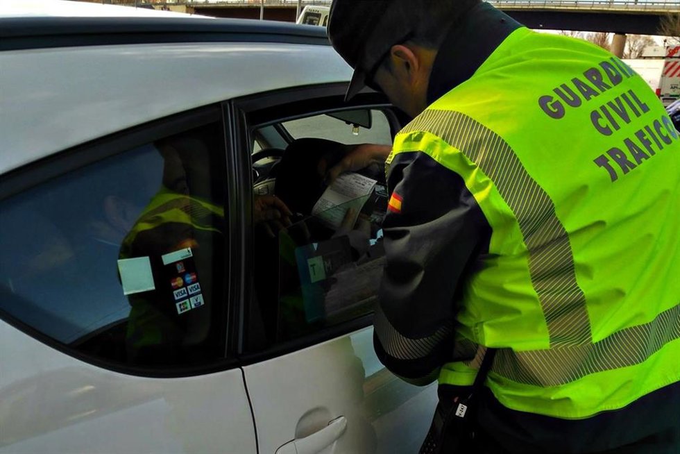 Control de la Guardia Civil