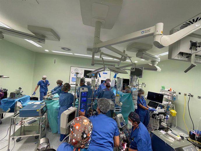 Quirófano del Hospital Universitario de Toledo.