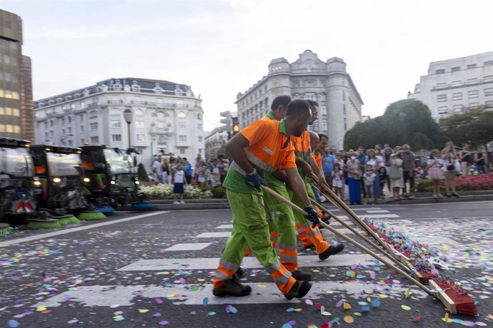 Limpieza en Aste Nagusia