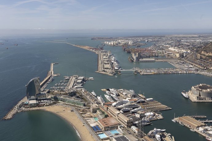 Imagen del Puerto de Barcelona.
