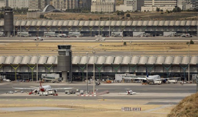 Vistas del Aeropuerto Adolfo Suárez Madrid-Barajas
