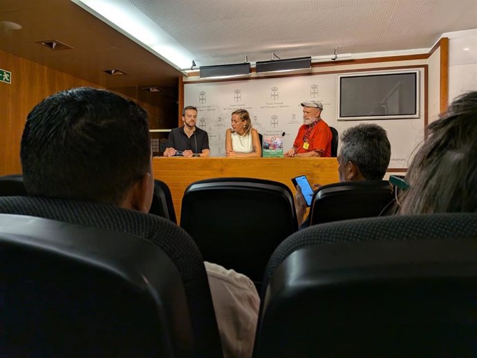 Juan Ponte, Delia Campomanes y Javier Arjona