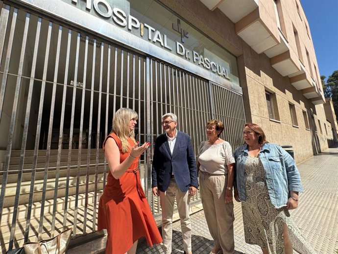 El secretario general del PSOE de Málaga, Josele Aguilar, y la secretaria de Salud del PSOE de Málaga, Carmen Martín, en una imagen de archivo.