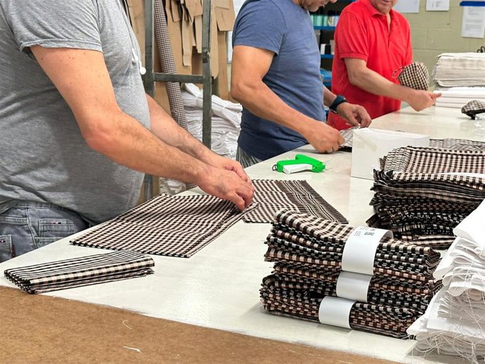 Taller de 'Made in CIE' del Centre Penitenciari Lledoners, en Barcelona