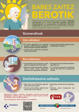 Beroa dela eta Osakidetzaren gomendioak