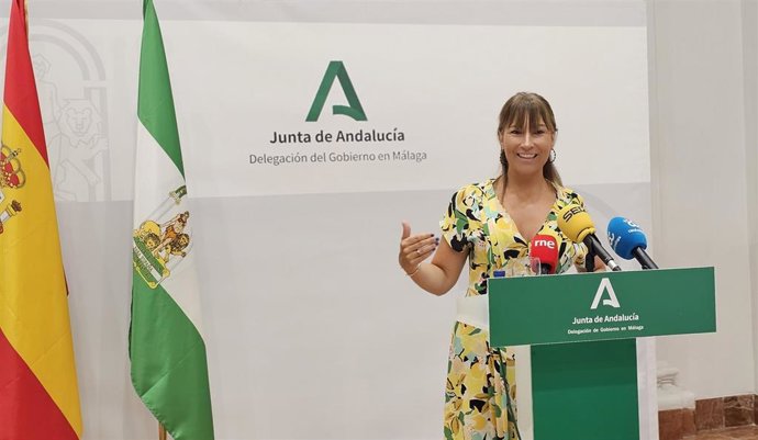 La delegada territorial de Inclusión Social, Juventud, Familias e Igualdad, Ruth Sarabia.