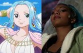 Foto: Charithra Chandran, Nefertari Vivi en One Piece, víctima de ataques racistas