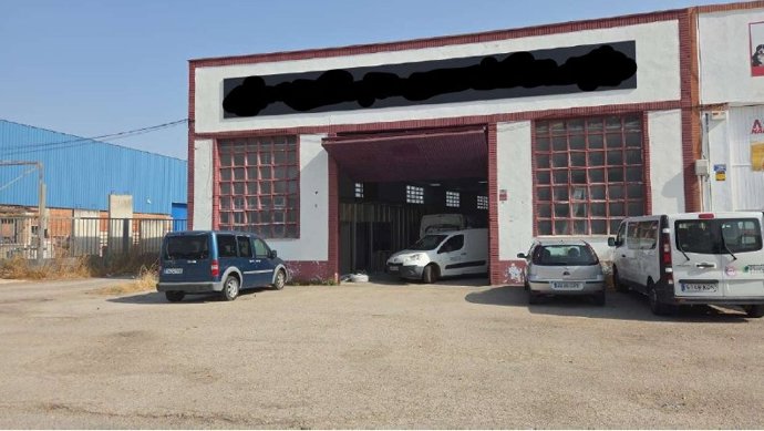Nave en la que se ubicará la ITV de refuerzo de Navalmoral de la Mata.