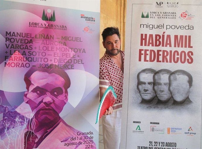 Miguel Poveda apresenta 'Habrá mil Federicos' (Haverá mil Federicos)