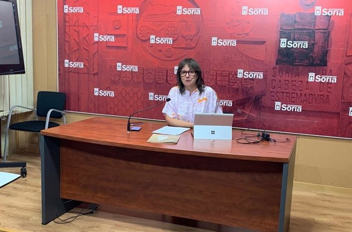 La concejal Gloria Gonzalo.