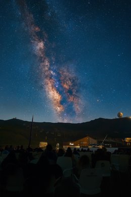 Observación de perseidas en Sierra Nevada 2025.