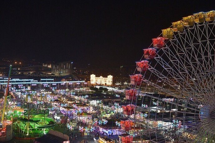 Archivo - Real de la Feria de Málaga en una imagen de archivo 