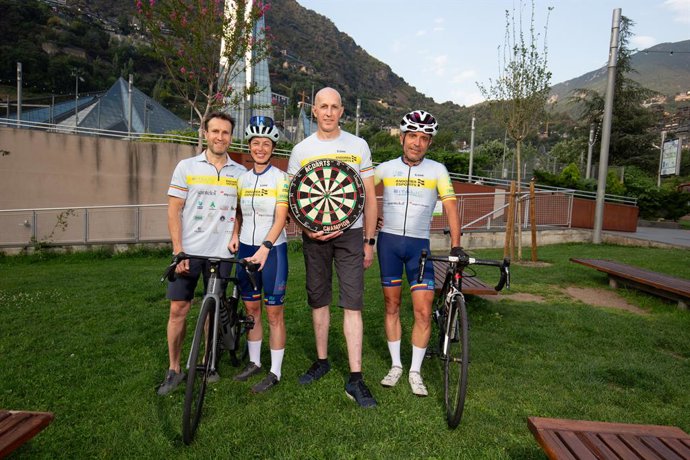 Membres de la delegació andorrana als Jocs Mundials de Trasplantats