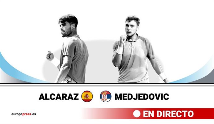 Alcaraz - Medjedovic, tercera ronda de Cincinnati: en directo.