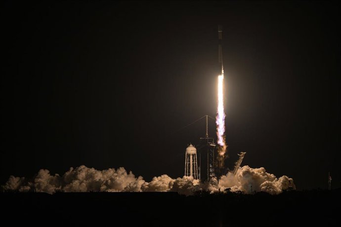 Archivo - Lanzamiento del satélite SpainSat NG I de Hisdesat.