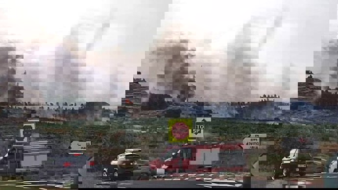 Declarados otros tres incendios activos en Haro, Fonzaleche y Treviana