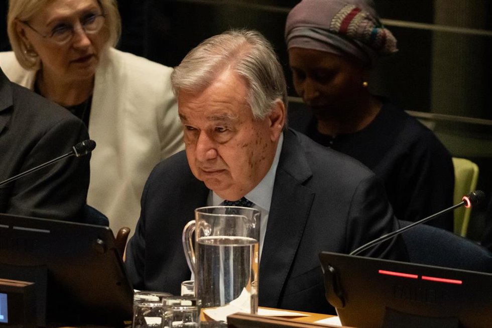 El secretario general de Naciones Unidas, António Guterres 