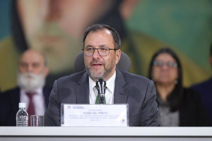 El ministro de Exteriores de Venezuela, Yván Gil
