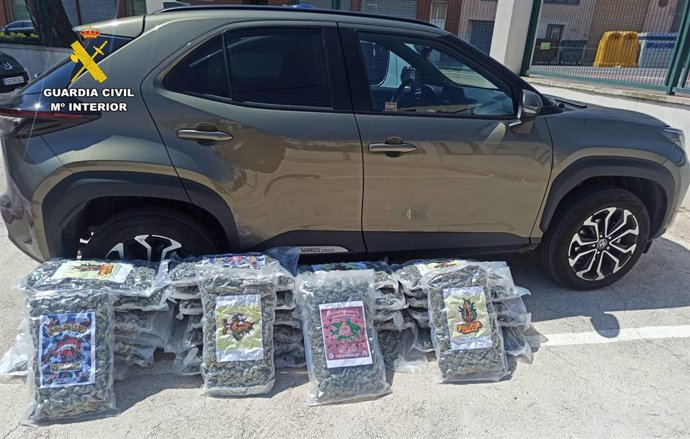 Sustancias intervenidas durante el control.