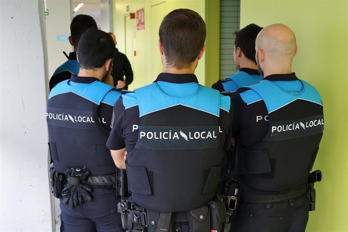 Agentes de la Policía Local de Lugo.