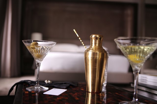 Dry Martini en The Knickerbocker