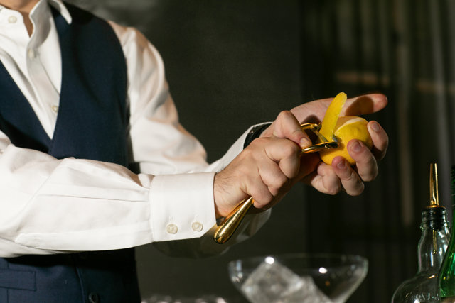 Dry Martini en The Knickerbocker