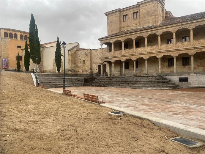 La plaza de San Román de Salamanca.