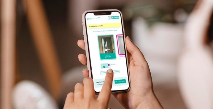 Recurso de la oferta de Gaiarooms en el móvil