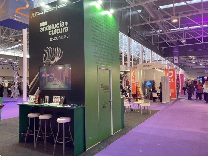 Archivo - Imagen del stand de Andalucía en Mercartes.