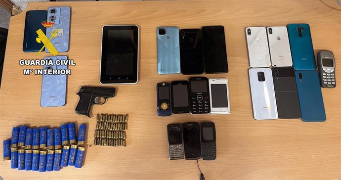 Efectos intervenidos en el marco de la operación 'Bucheron'