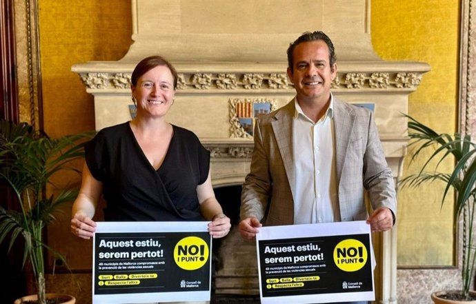 La campaña contra las violencias sexuales en las fiestas populares llega a más de 50 municipios de Mallorca.