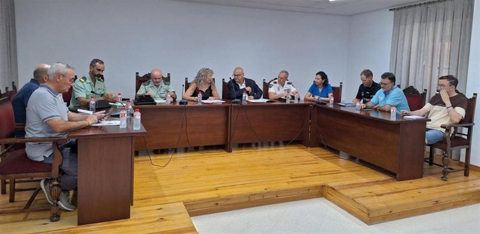 Reunión Junta Local de Seguridad en Lopera