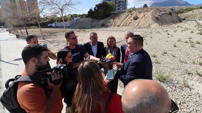 El alcalde de Benidorm, Toni Pérez