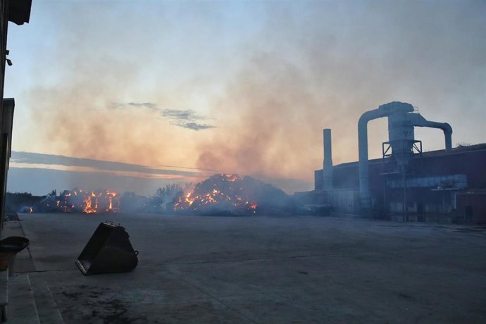 Incendio de Calera y Chozas, a 13 de agosto de 2025, en Calera y Chozas, Toledo, Castilla-La Mancha (España). 